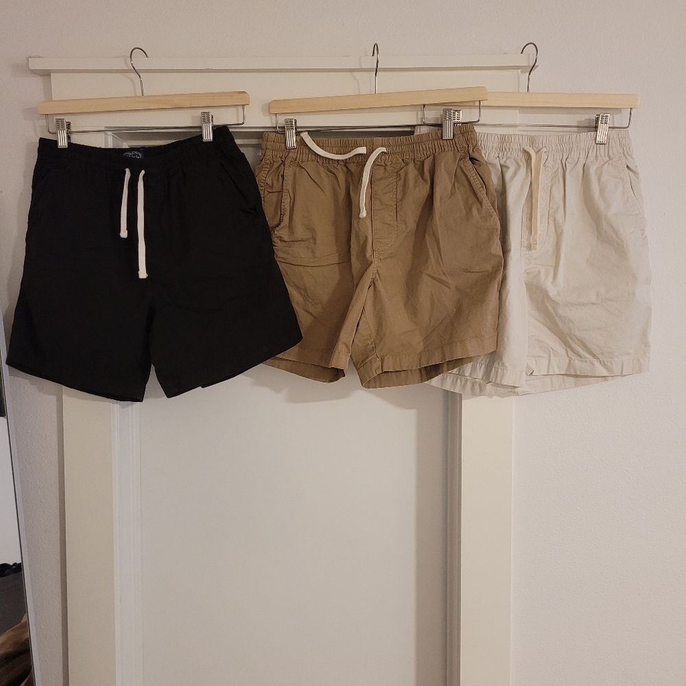 Mens J.Crew Shorts - 3 Shorts, All Size Small